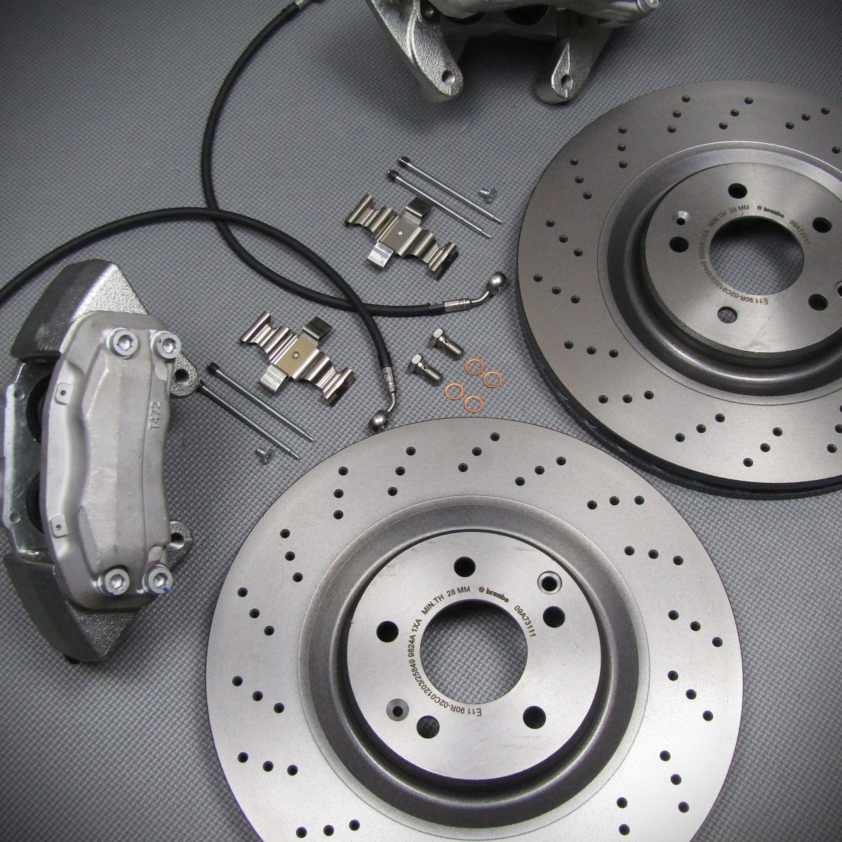 Mercedes W202 C208 R170 345mm AMG Bremsanlage-Satz Vorderachse - W202.Store