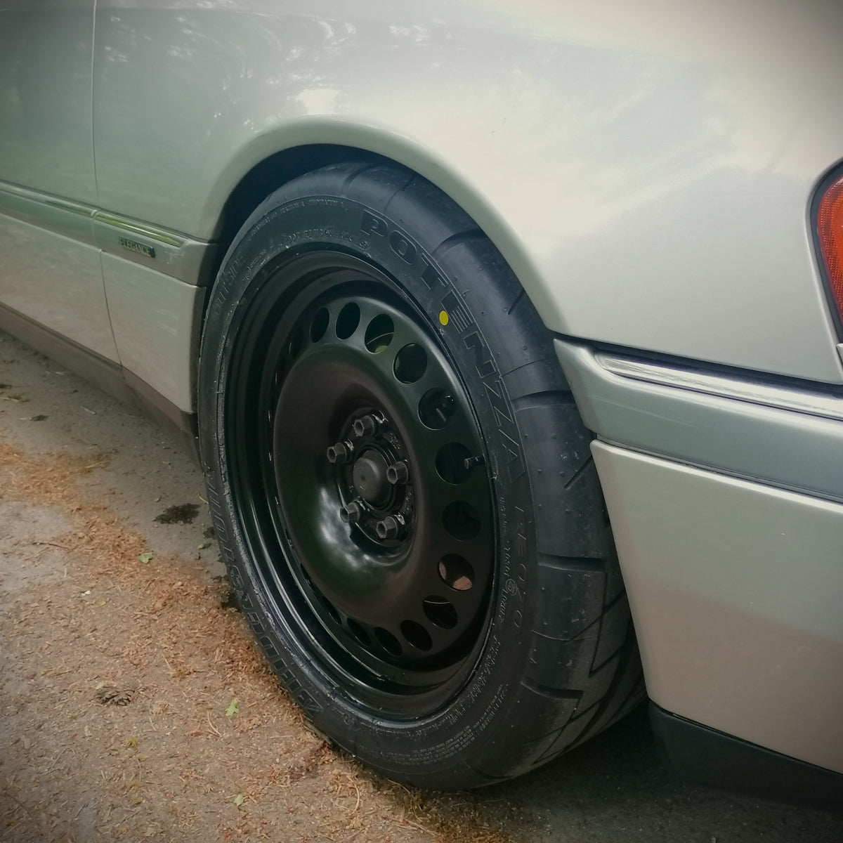 Mercedes W202 C208 R170 W201 W124 steel rim 7 x 17