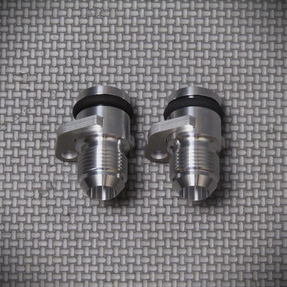 Mercedes M113 M119 OM603 Dash10 / AN10 adapter fittings for oil filter housing