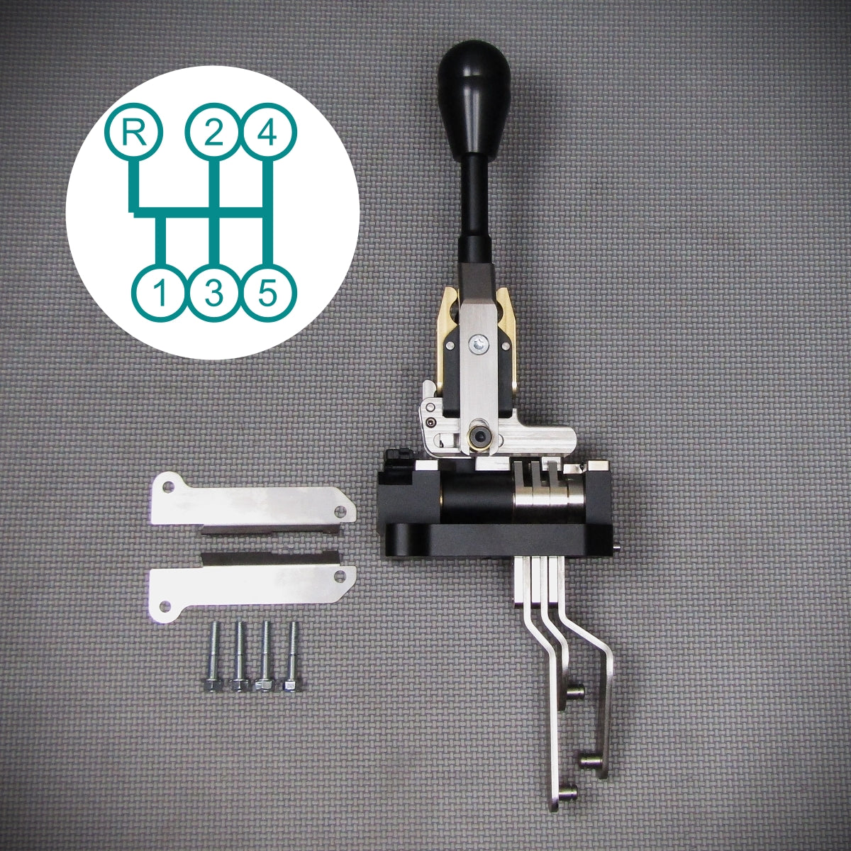 Mercedes W202 W201 W124 5-Gang Schalthebel Short-Shifter