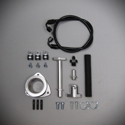Mercedes OM605 OM606 V-band Flanschadapter-Satz für Garrett G25 G30
