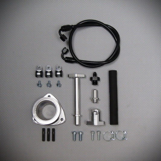 Mercedes OM605 OM606 V-band Flanschadapter-Satz für Garrett G25 G30