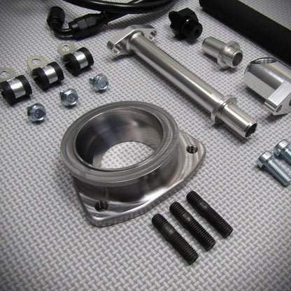 Mercedes OM605 OM606 V-band Flanschadapter-Satz für Garrett G25 G30