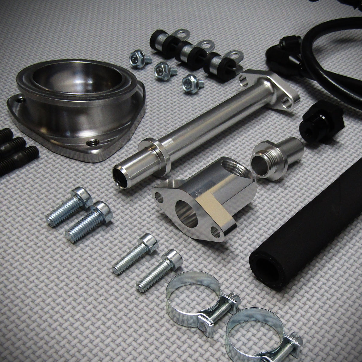 Mercedes OM605 OM606 V-band Flanschadapter-Satz für Garrett G25 G30