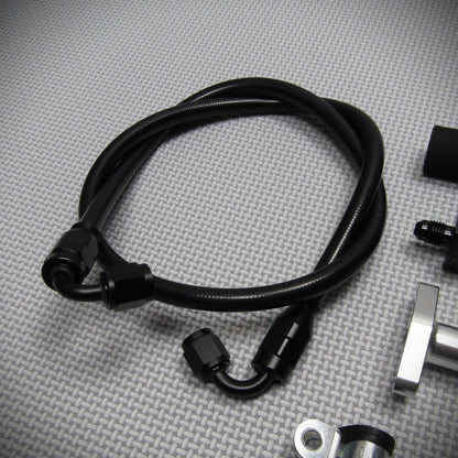 Mercedes OM605 OM606 V-band Flanschadapter-Satz für Garrett G25 G30