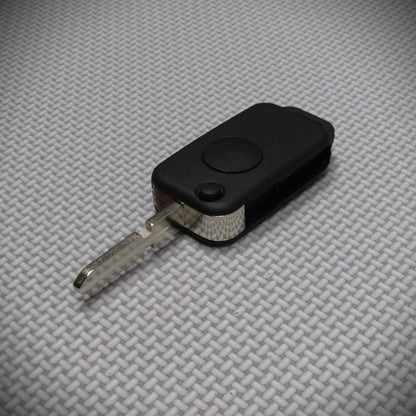 Mercedes W202 W201 W124 key fob case incl. lithium coin cell batteries