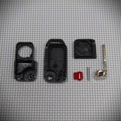 Mercedes W202 W201 W124 key fob case incl. lithium coin cell batteries