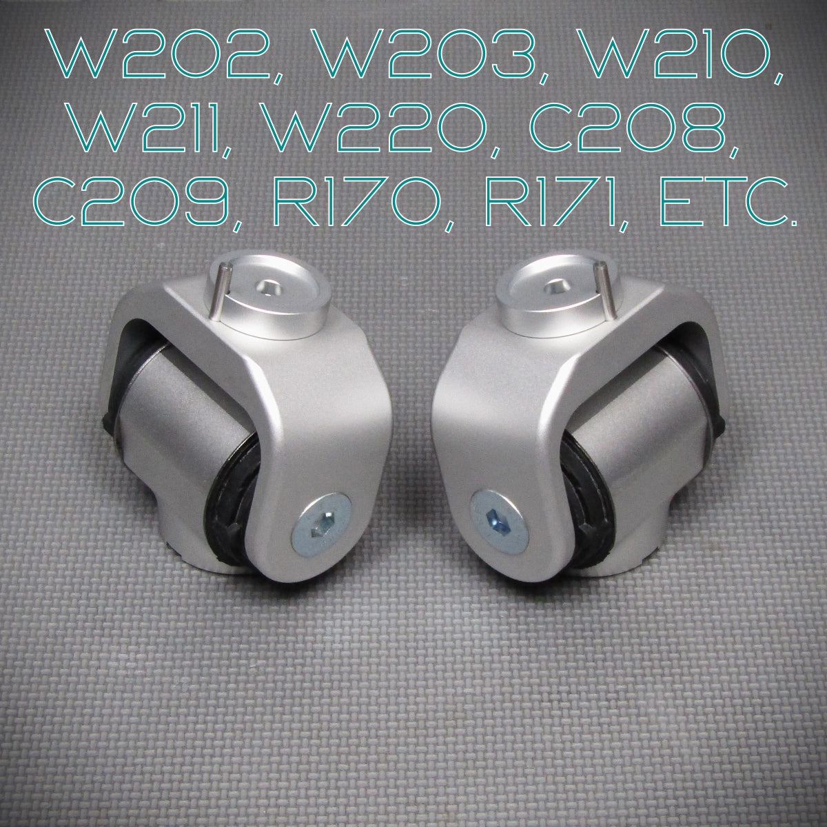 Mercedes W202 W201 W124 Motorsport engine mount set